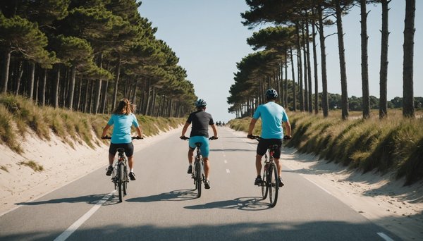 Les plus belles balades à vélo à biscarrosse-plage avec slow village
